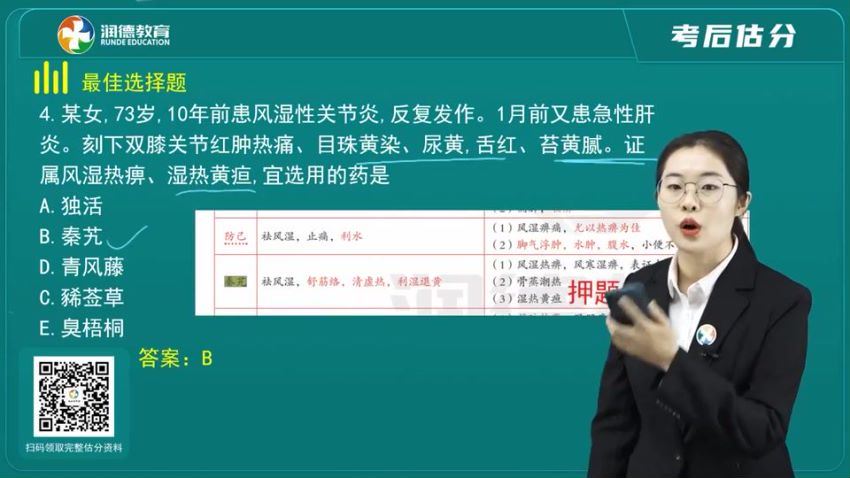 2022医学考试润德：中药学专业知识（二） 百度网盘(15.98G)